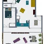 Malia 3 Etoiles Rez De Jardin Avec Extérieur *