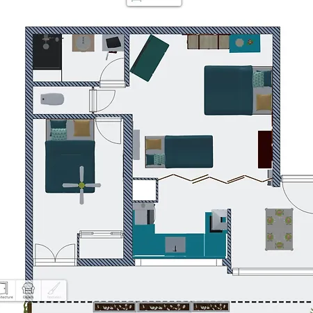 Apartament Malia 3 Etoiles Rez De Jardin Avec Exterieur