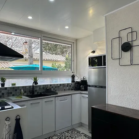 Malia 3 Etoiles Rez De Jardin Avec Exterieur Apartament Argelès-sur-Mer